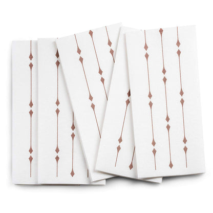 Bazaarqix Disposable Hand Towels & Decorative Bathroom Napkins | Soft and Absorbent Linen-Feel Paper Guest Towels for Kitchen, Parties, Weddings, Dinners or Events (100-Pack) (Rose Gold)