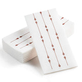 Bazaarqix Disposable Hand Towels & Decorative Bathroom Napkins | Soft and Absorbent Linen-Feel Paper Guest Towels for Kitchen, Parties, Weddings, Dinners or Events (100-Pack) (Rose Gold)